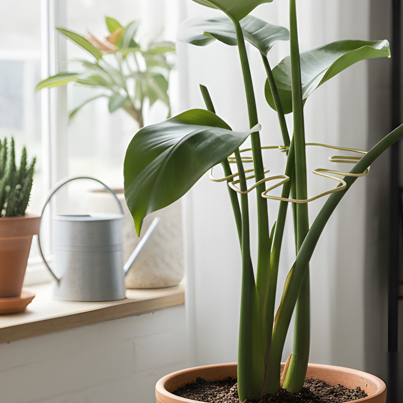 Soporte Metálico Ajustable par - Variegated Monstera Node reseña y precio