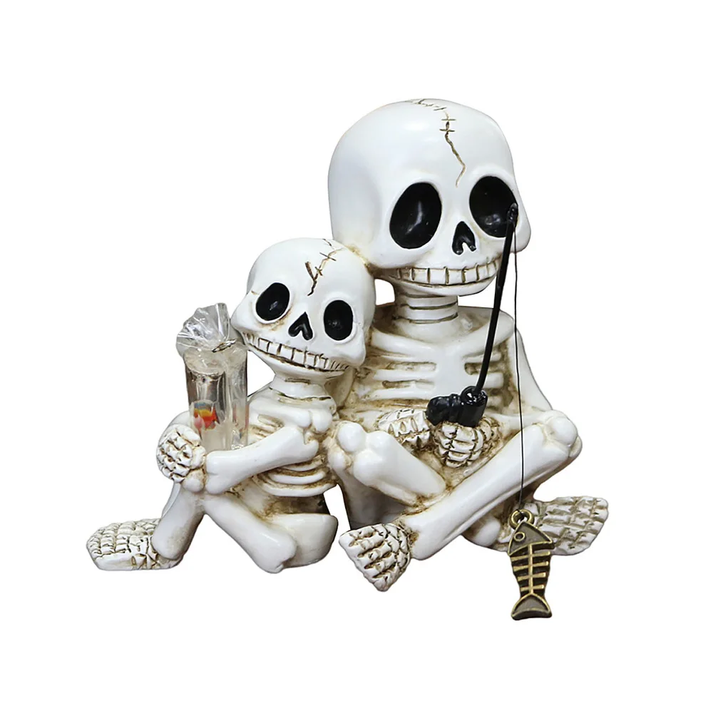 Estatua de calavera para padre - Plant Parental reseña y precio