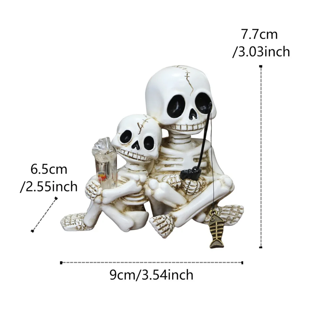 Estatua de calavera para padre - Plant Parental reseña y precio