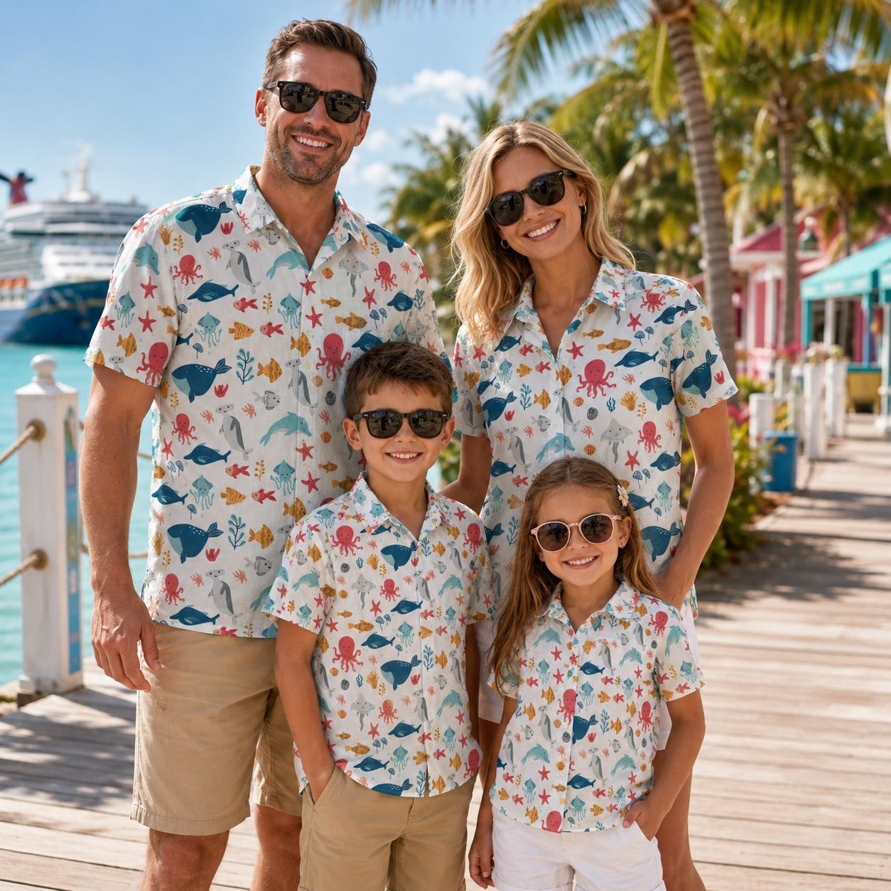 Camisa Hawaiana para Niños con - Plant Parental reseña y precio