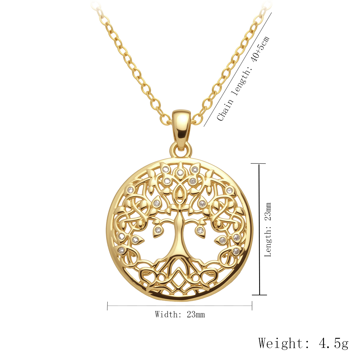 Collar de árbol de la vida a l - Plant Parental reseña y precio