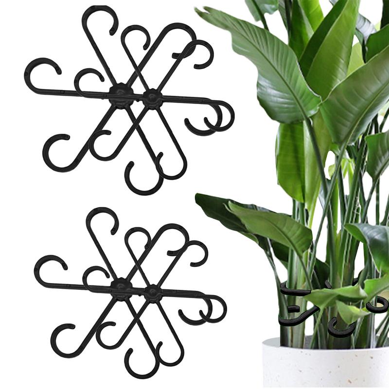 4 clips de soporte para planta - Variegated Monstera Node reseña y precio